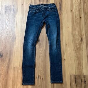 Zara Basic Denim Medium Wash Skinny Jeans, Size 6